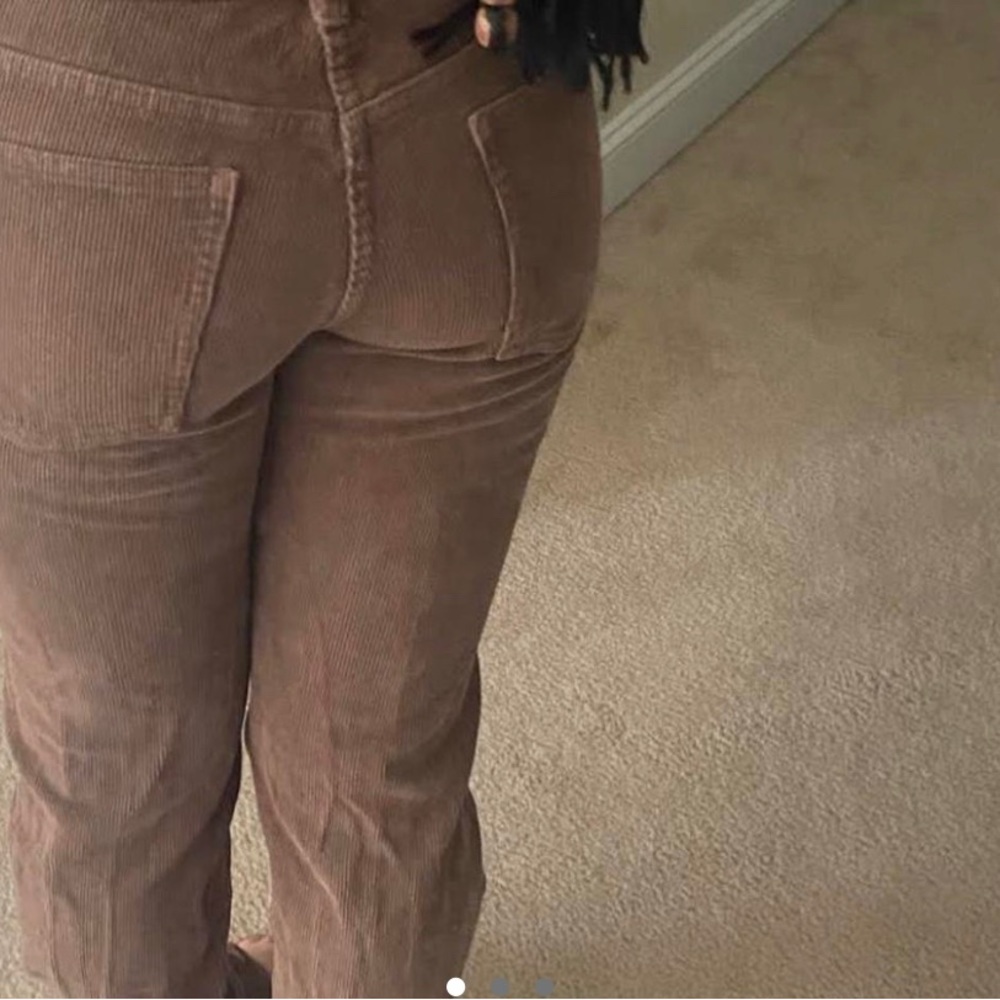 brown corduroy jeans